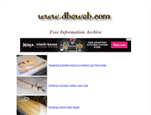 Tablet Screenshot of dbeweb.com